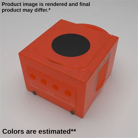 Gamecube Replacement Shell – Translucent Orange – Muramasa Entertainment