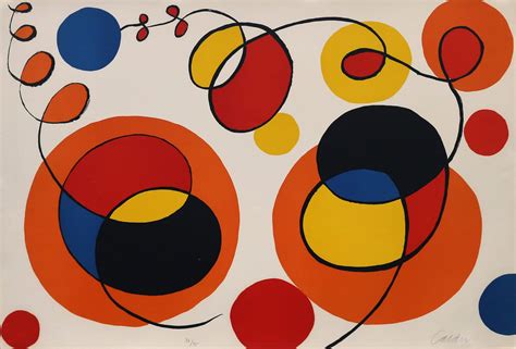 Alexander Calder, Loops and Spheres, 1970 | Matthews Gallery