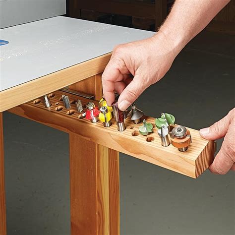 Router Bit Storage Tray | Woodsmith