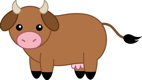 brown cow clipart - Clip Art Library