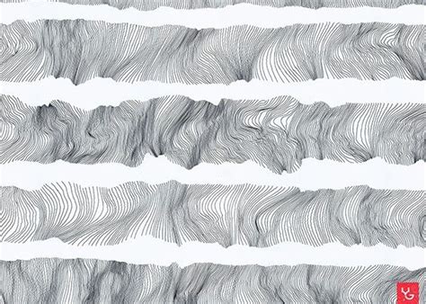 line::texture on Behance | Doodle art designs, Line texture, Line art ...