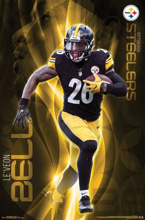 Steelers Player Posters - Current And Recent – Sports Poster Warehouse