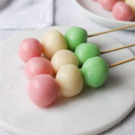 Quick & Easy Hanami Dango (Japanese Sweet Dumplings)