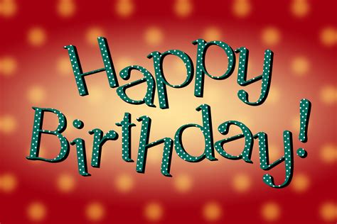 Happy Birthday 4 Free Stock Photo - Public Domain Pictures