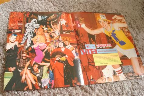 MTV VIDEO MUSIC AWARDS 2002 ad moon man, Fallon, Spears, Pink, Shakira ...