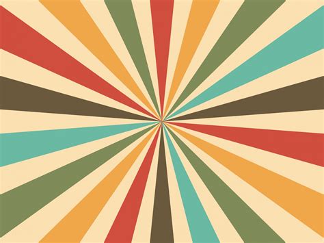 Sunburst Retro Colors Background Free Stock Photo - Public Domain Pictures