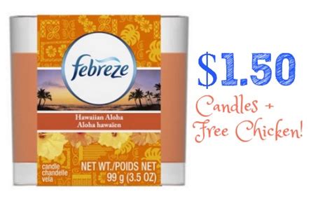 $1.50 Febreze Candles + Free Rotisserie Chicken :: Southern Savers