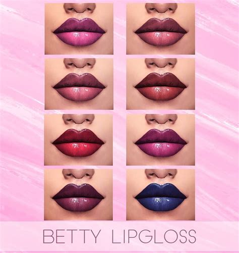 Sims 4 Cas, Sims Cc, Female Lips, Sims 4 Cc Makeup, The Sims 4 Download, Sims 4 Build, Glossy ...
