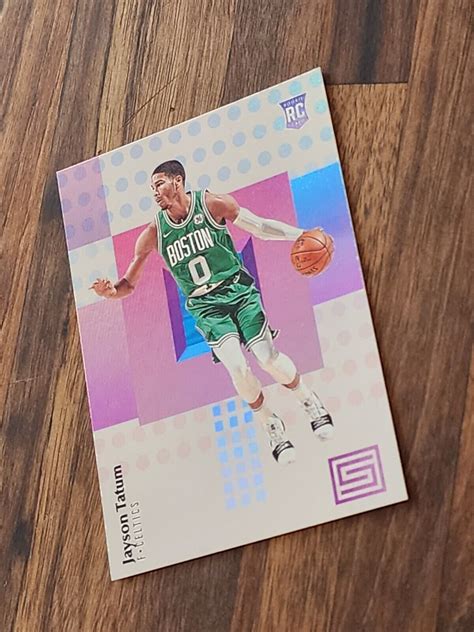 2017-18 PANINI SPECTRA JAYSON TATUM RC ROOKIE #128 BOSTON CELTICS MINT! | eBay