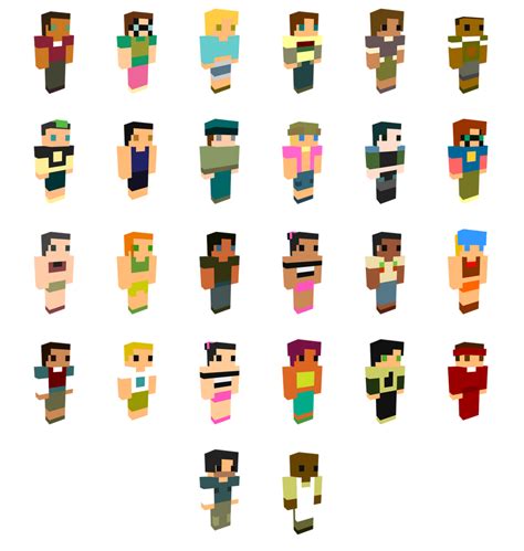 Total Drama MC Mini 1st Gen by cahenry12 on DeviantArt