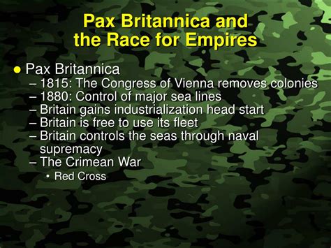 PPT - Pax Britannica and Colonialism PowerPoint Presentation, free ...