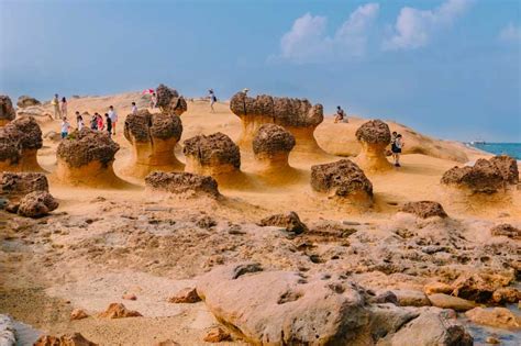 อุทยานธรณีเย่หลิว Yehliu Geopark ที่เที่ยวไต้หวัน หนึ่งในสิ่งมหัศจรรย์ ...