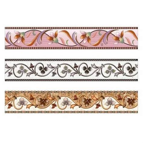 Ceramic Wall Border Tile, Thickness: 24*4 inch, Size: Small at Rs 400/piece in Madurai