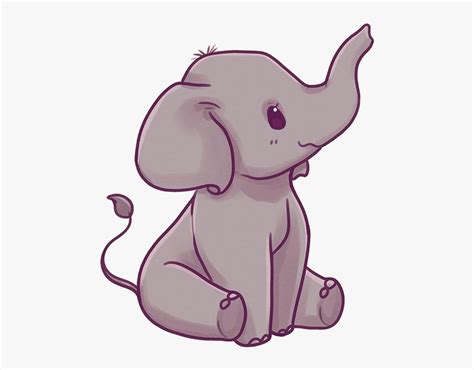 How To Draw Cute Kawaii Chibi Elephants Cute Drawings - vrogue.co