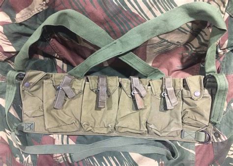 Rhodesian Chest Webbing Rig (1970’s) | KommandoPost.com | KPS Militaria ...