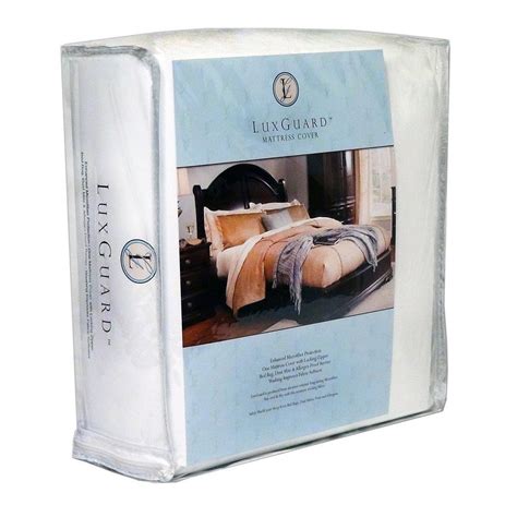 9in. LuxGuard Bed Bug, Microfiber Dust Mite and Allergen Proof Allergy ...