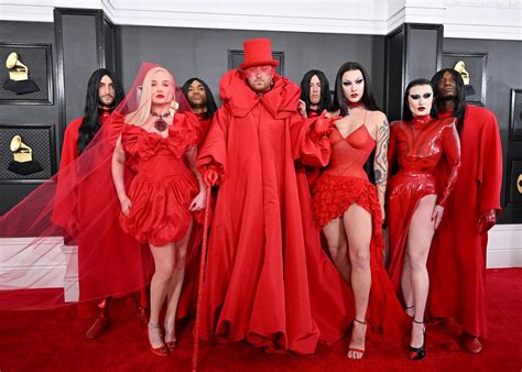 Sam Smith, Kim Petras heat up Grammys 2023 red carpet in 'Unholy' style