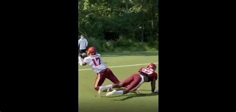 Terry McLaurin hauls in unbelievable catch during Washington camp