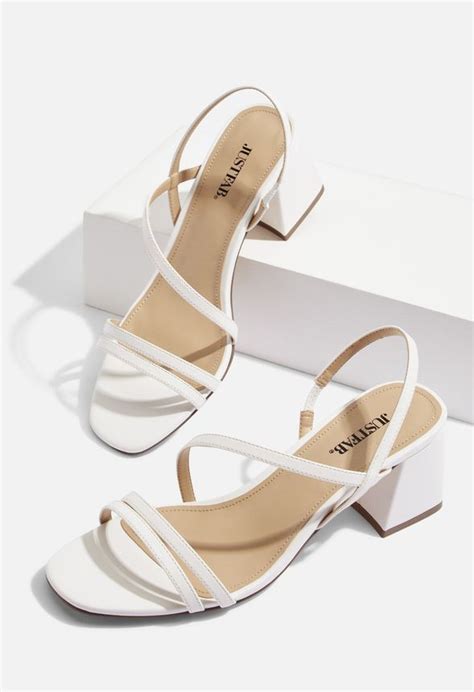 Buy > low heel white > in stock