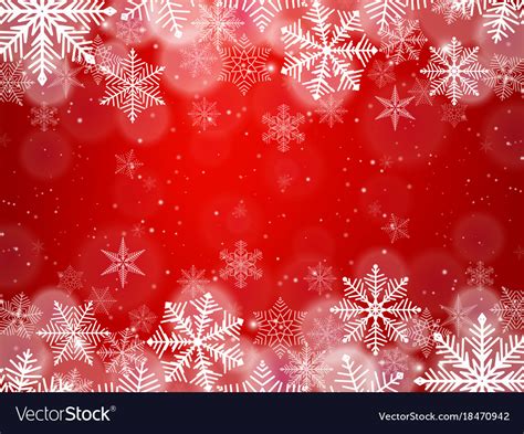 Festive Snowflake Background Red Images for Your Holiday Designs