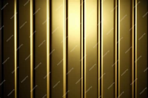 Premium AI Image | Wall of gold bars texture background