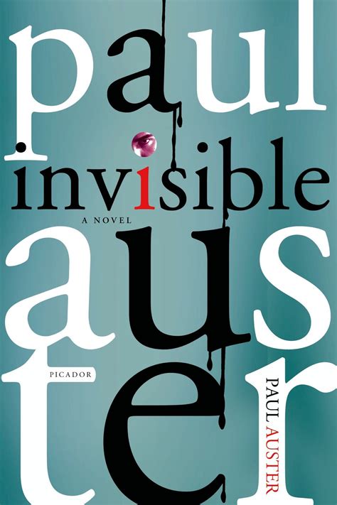 Invisible: Paul Auster: 9780312429829: Amazon.com: Books | Paul auster, Books, Book worth reading