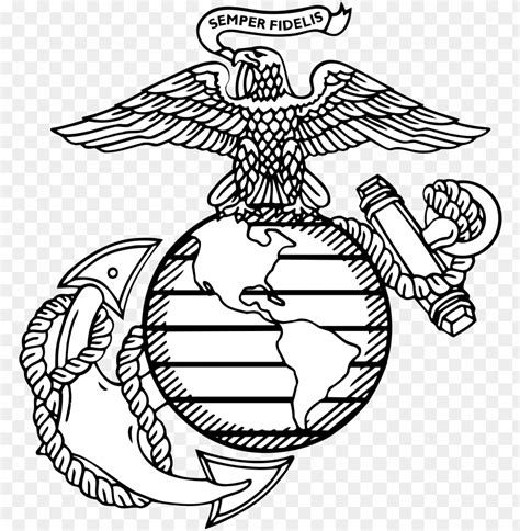 Free download | HD PNG usmc emblem at getdrawings eagle globe and ...