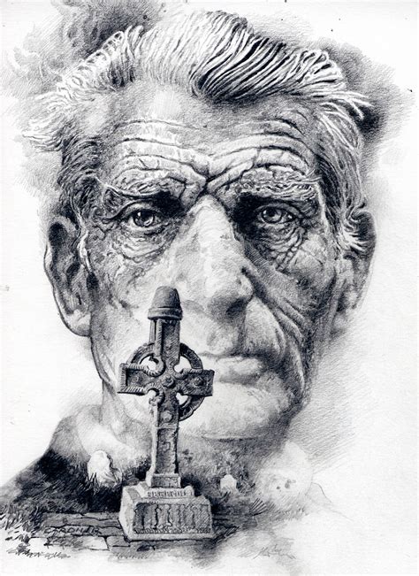 SKETCH OF THE DAY: Samuel Beckett