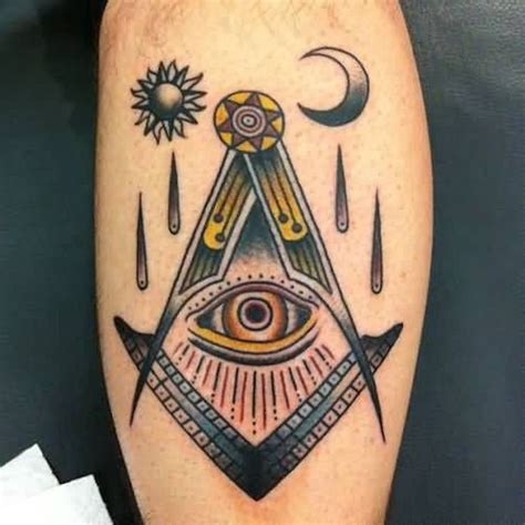 90 Masonic Tattoos For Freemasons [VIDEO] - MasonicFind | Masonic tattoos, Freemason tattoo ...