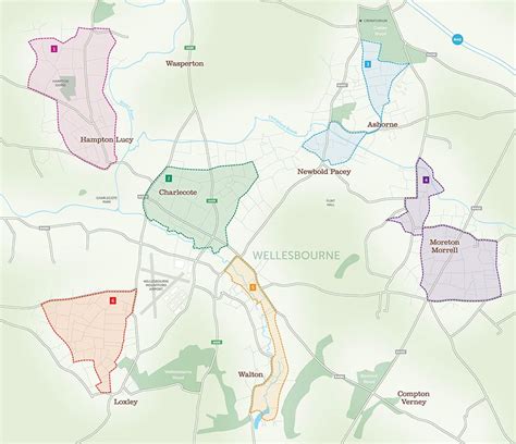 Walks_Around_Wellesbourne_Map_Full.pdf | Map, Trip, Uk travel