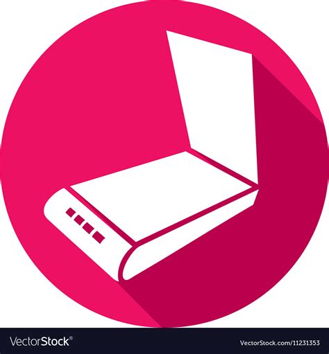 Scanner icon Royalty Free Vector Image - VectorStock