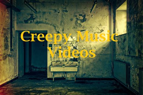 Vinyl Bay 777 Your Music Outlet: Seven Creepy Music Videos to Get You in the Halloween Spirit