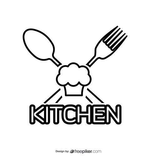 Freepiker | kitchen logo