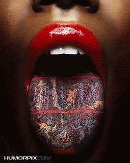 Tattooing is Their Life: Tongue Tattoos