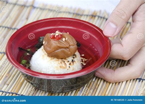 Chazuke stock image. Image of ethnic, japan, plum, lunch - 78168535