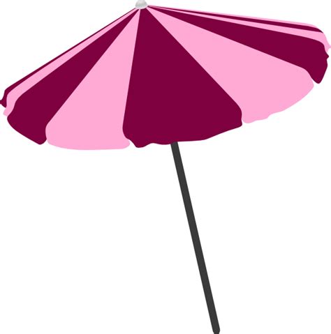 Free clipart beach chair and umbrella