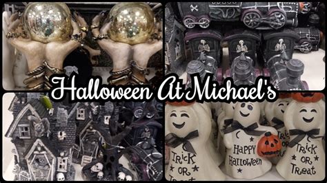 New Halloween Decor At Michael's - YouTube