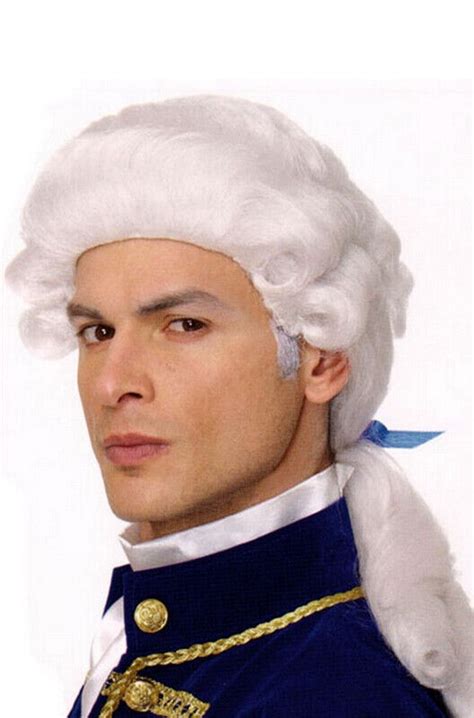 President George Washington Colonial Costume Wig (White) | eBay