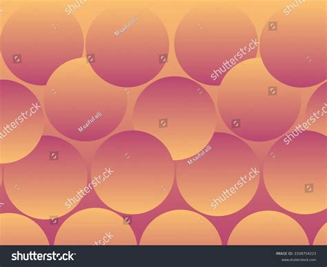 Circle Gradient Background Cover Template Wallpaper Stock Illustration ...