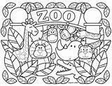 Zoo Coloring Pages  ColoringBay sketch template