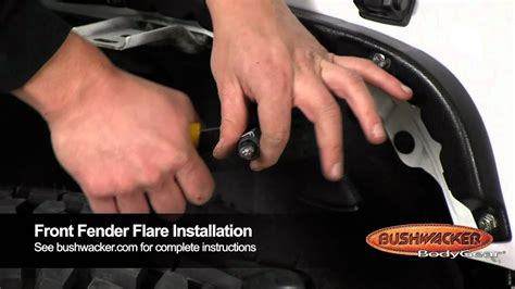 Bushwacker Flat Style Fender Flares 10918-07 Installation Video - YouTube