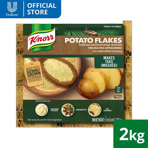 Knorr Mashed Potato Flakes 2kg | Shopee Philippines