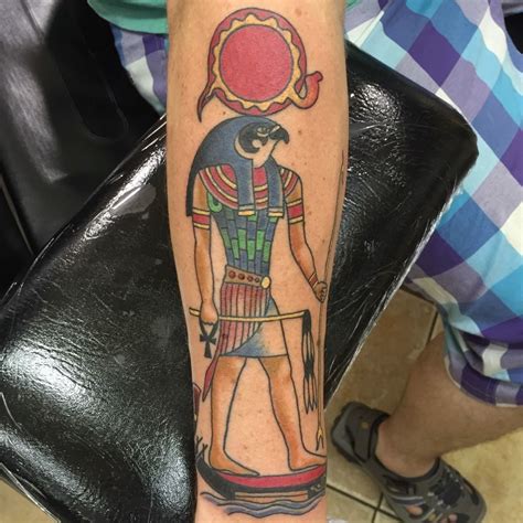 Egyptian God Ra Tattoo