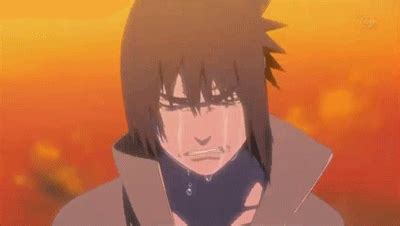 sad anime sasuke gif | WiffleGif