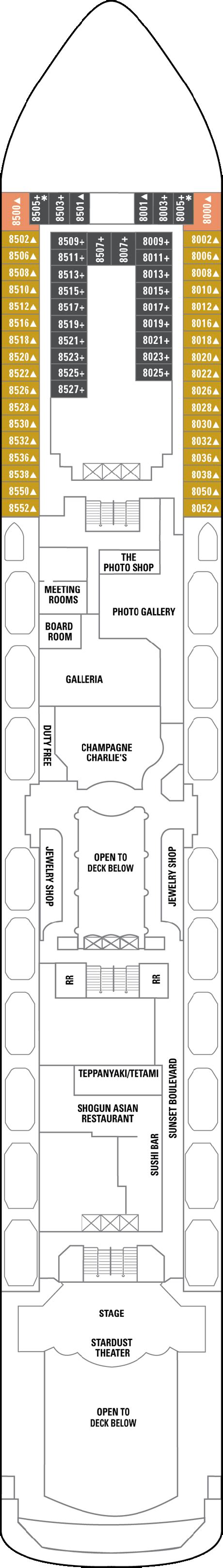 NCL-Spirit-Deckplans (7) | The Cruise Market