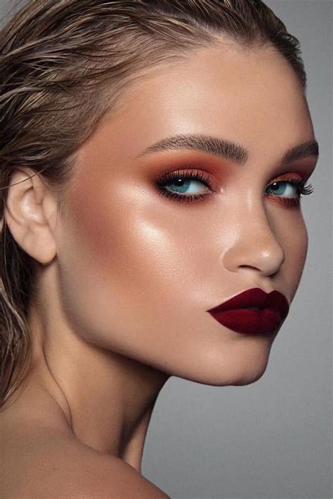 30+ Best Fall Makeup Looks And Trends For 2022 | Fall makeup, Burgundy ...