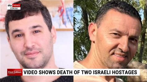 Death of two Israeli hostages shown in video released by Hamas | Sky ...