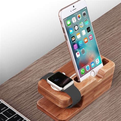 Multi-device Charging Station & Organizer - Inspire Uplift | Wooden ...