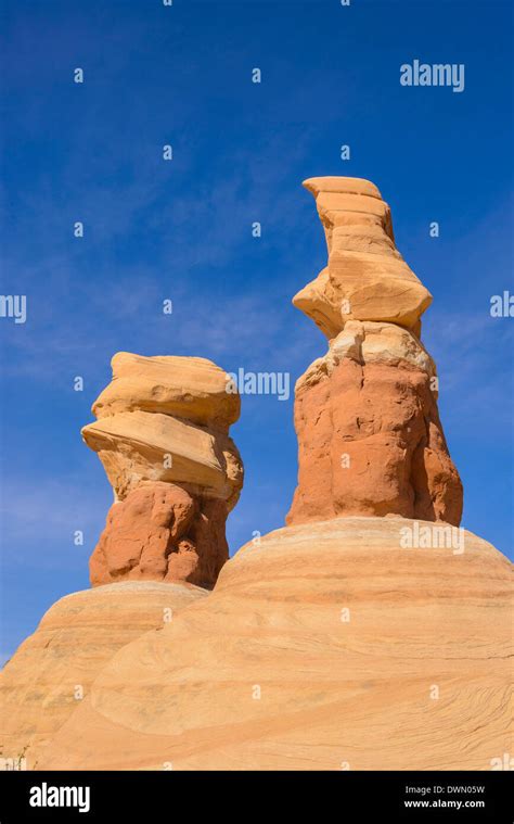 Hoodoos, Devils Garden, Grand Staircase Escalante National Monument, Utah, United States of ...