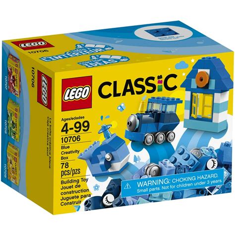 LEGO¨ Classic Blue Creativity Box 10706 (78 Pieces) - Walmart.com - Walmart.com